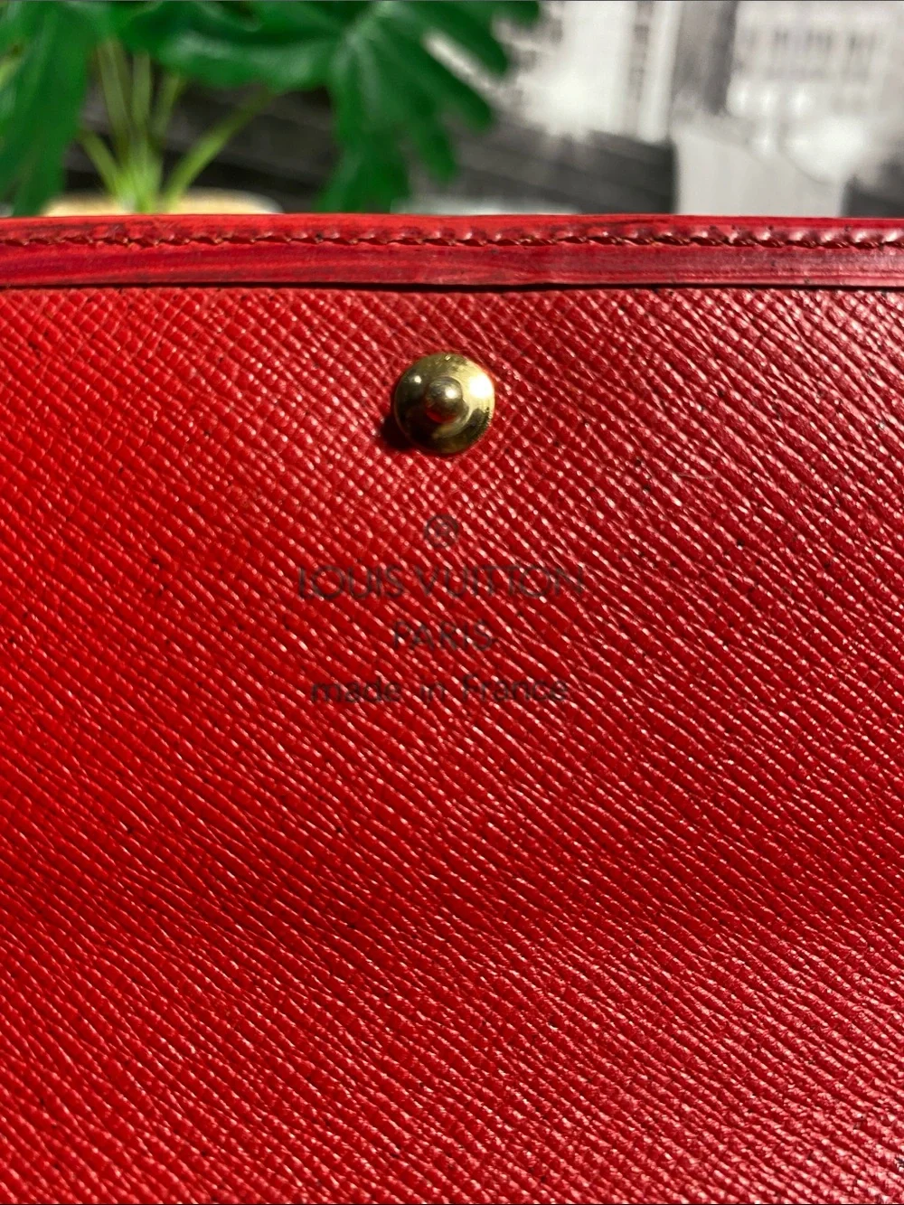 Authentic Louis Vuitton Epi Porte Tresor Wallet